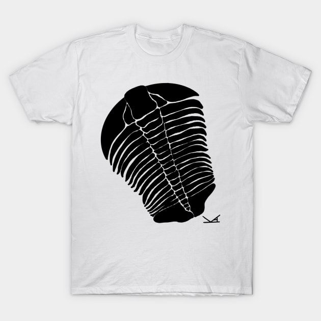 Trilobite Fossil T-Shirt by FernheartDesign